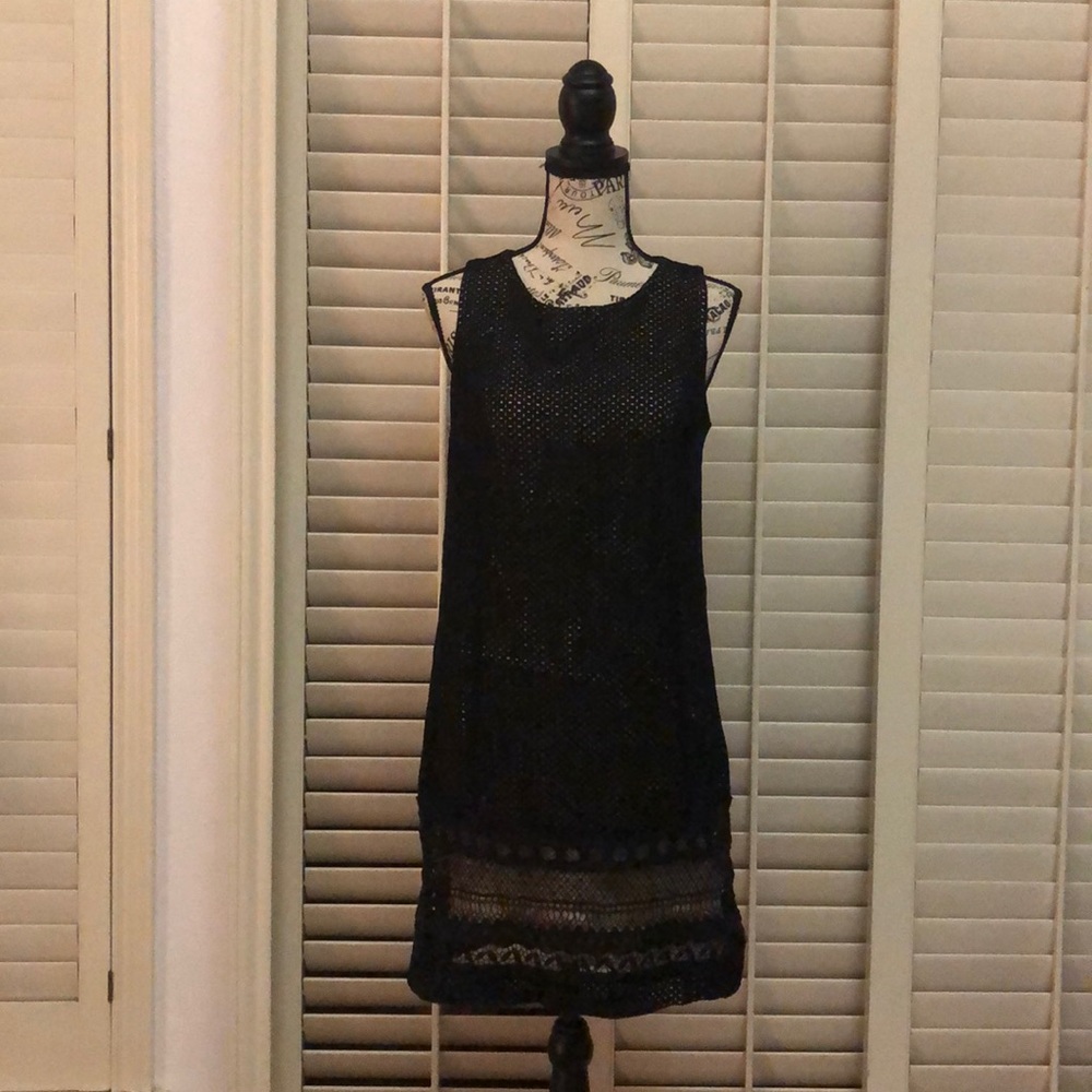 Pretty Black Lace Dress - Picture 1 of 6